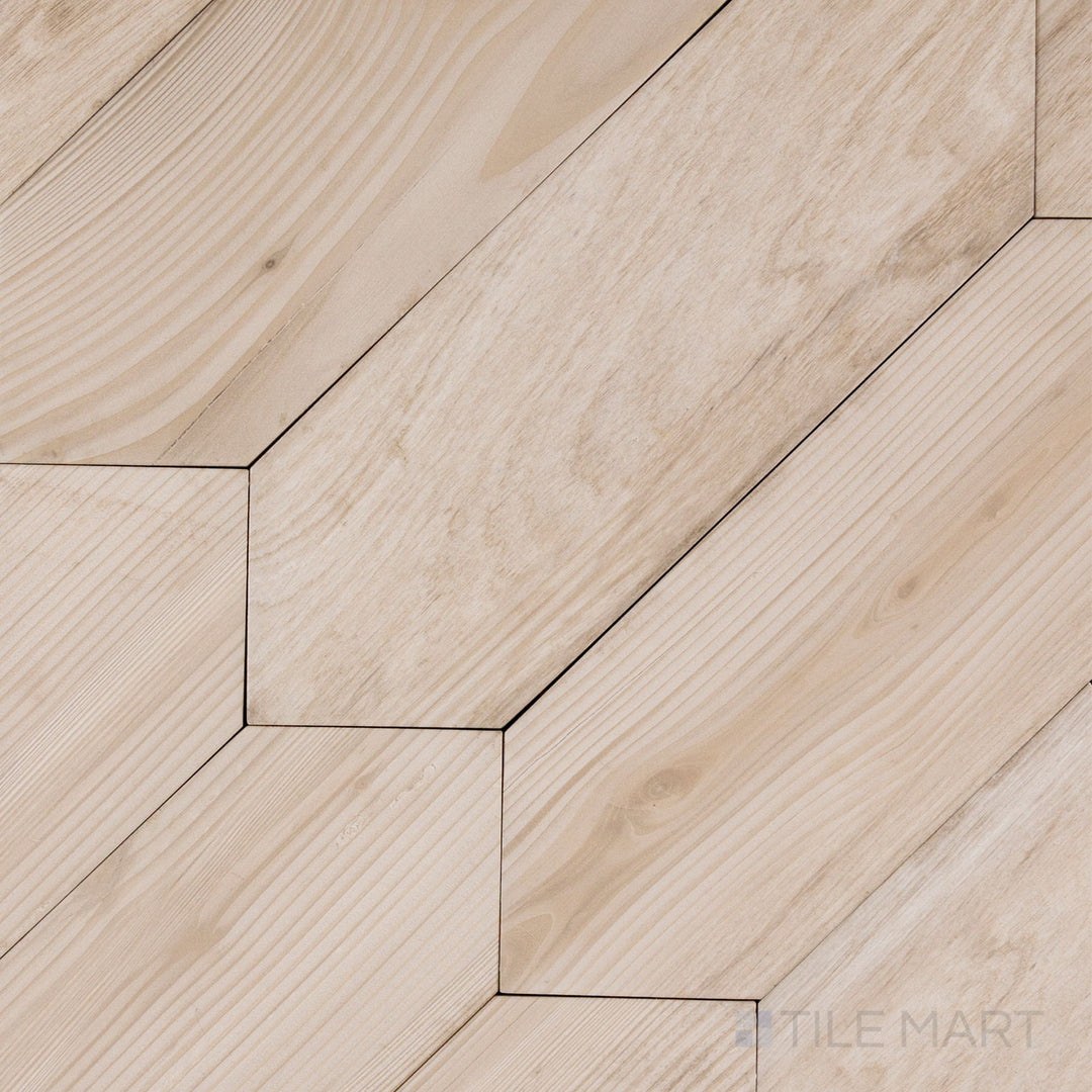 Overview of Woodland Grey 4x12 matte porcelain tile featuring cool woodgrain detailing in a sleek, elongated plank shape.