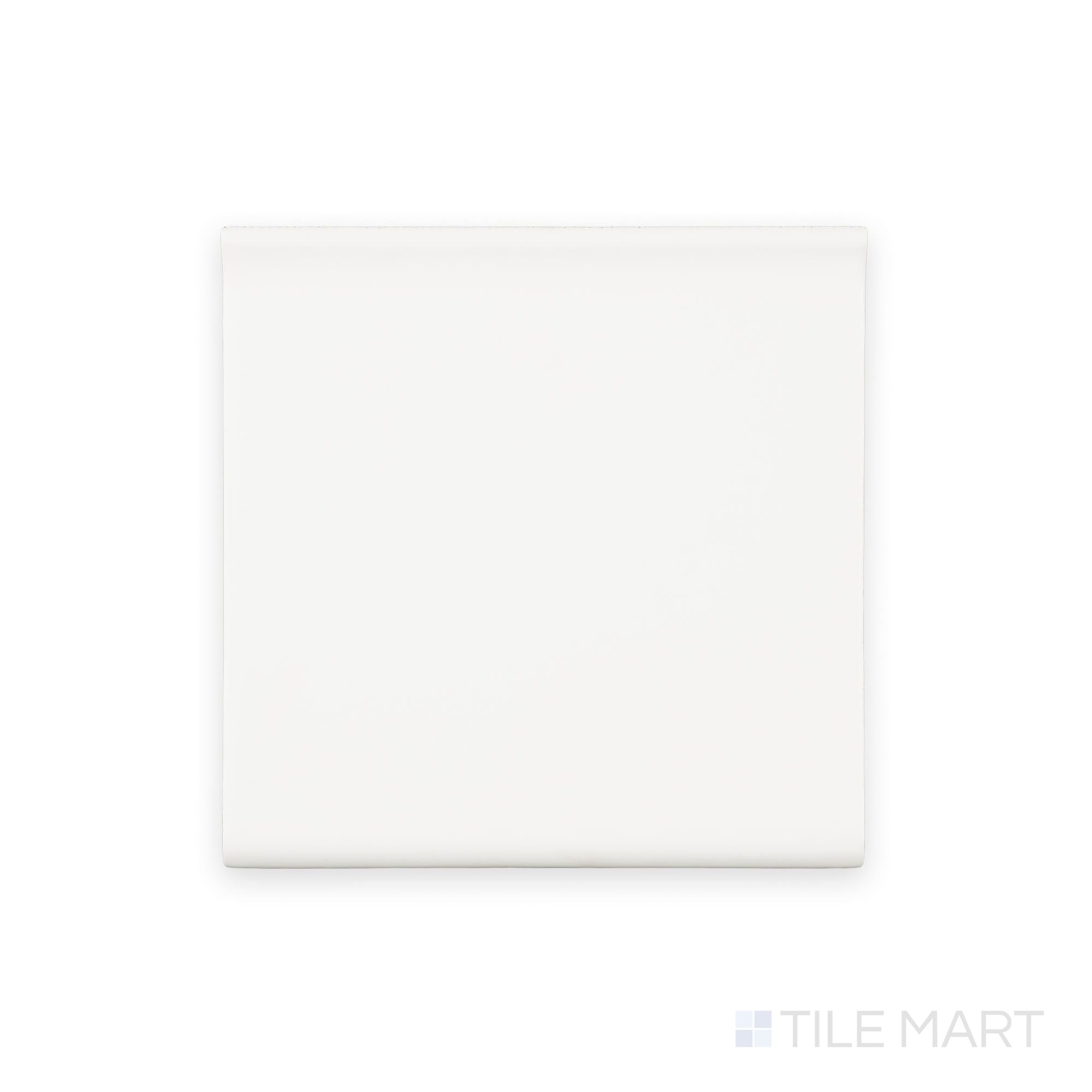 Sanitary Cove Base White 6X6 Matte Ceramic | Tilemart