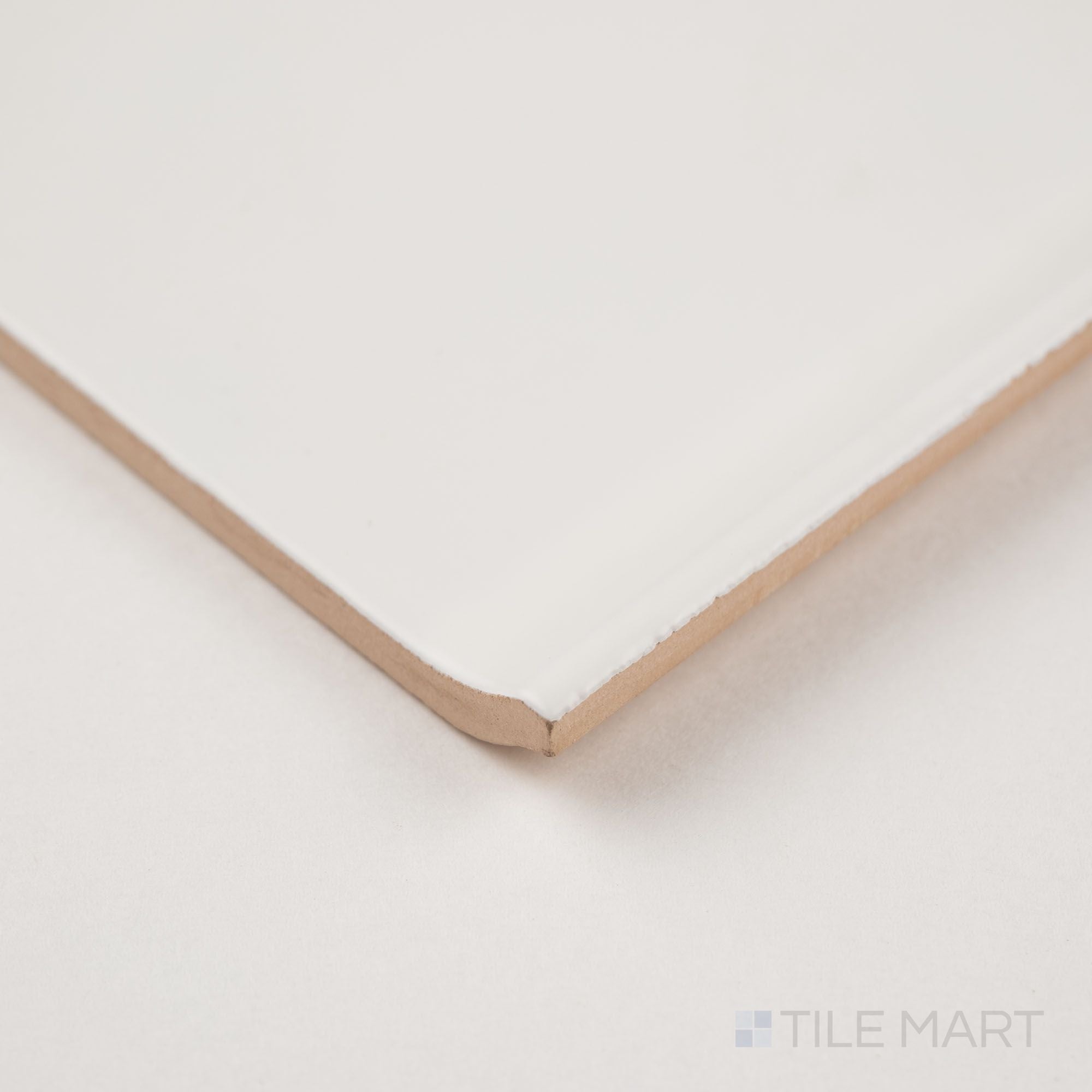 Sanitary Cove Base White 6X6 Matte Ceramic | Tilemart