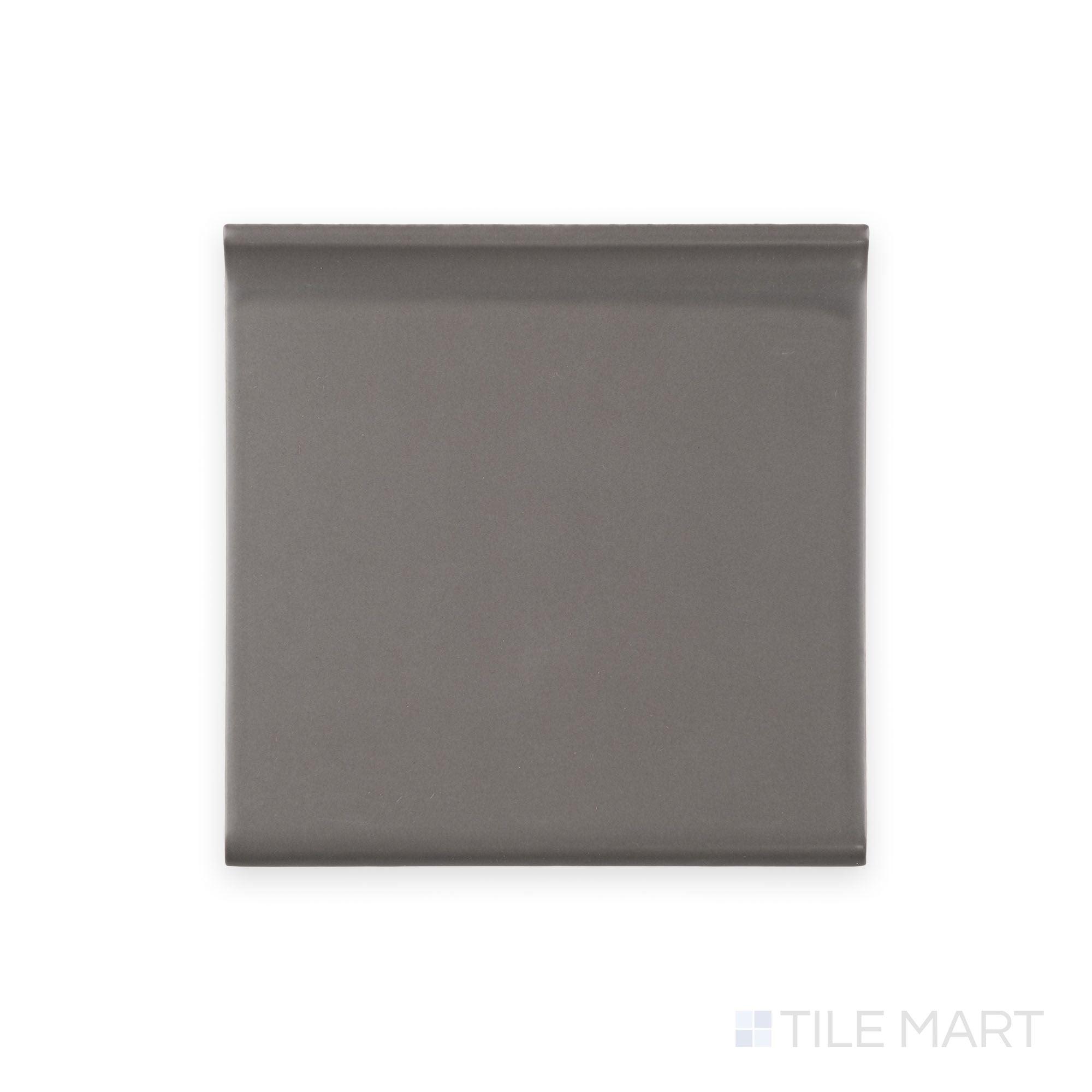 Sanitary Cove Base Dark Gray 6X6 Matte Ceramic | Tilemart