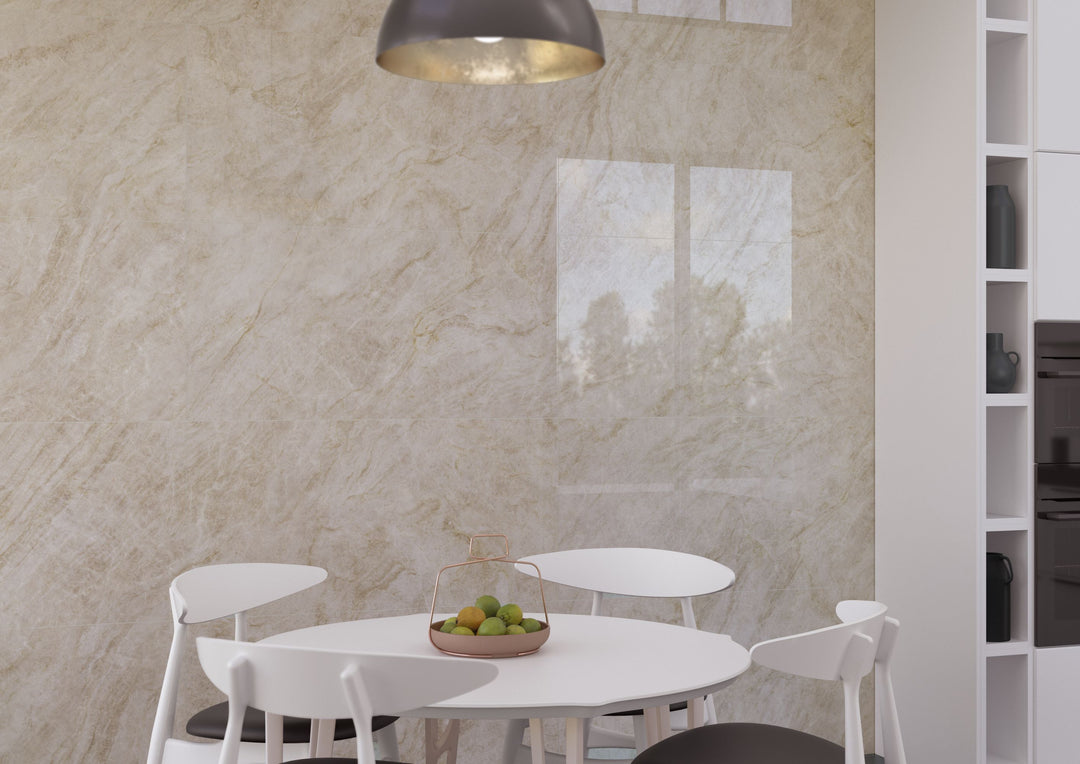 Taj Mahal Nature 48X48 Polished Porcelain Tile