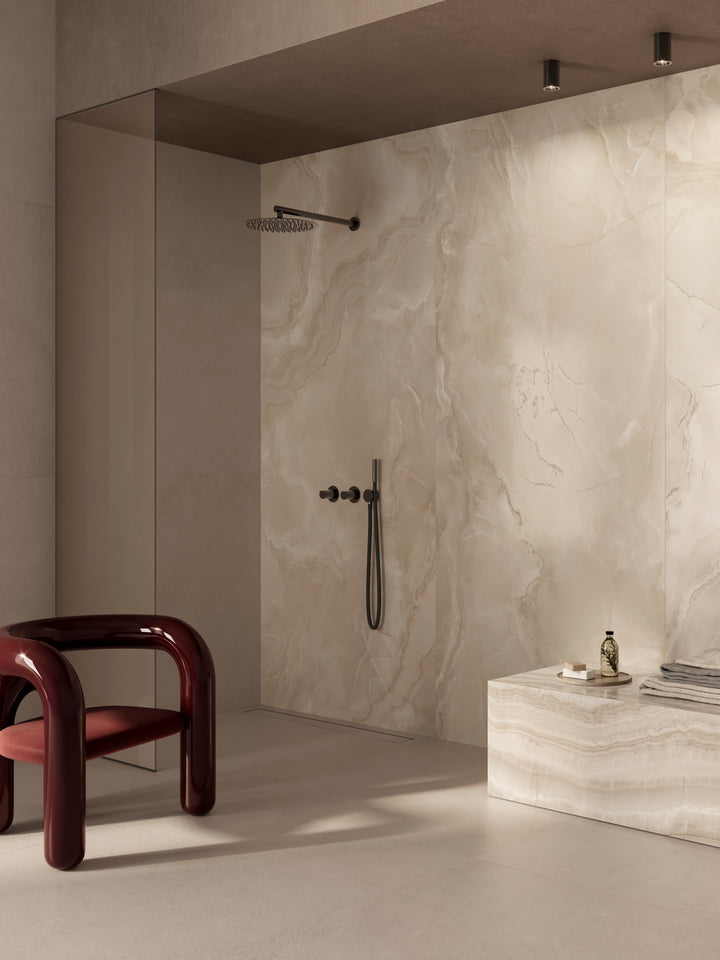 Venus 3D Amber 24X48 Honed Porcelain Tile