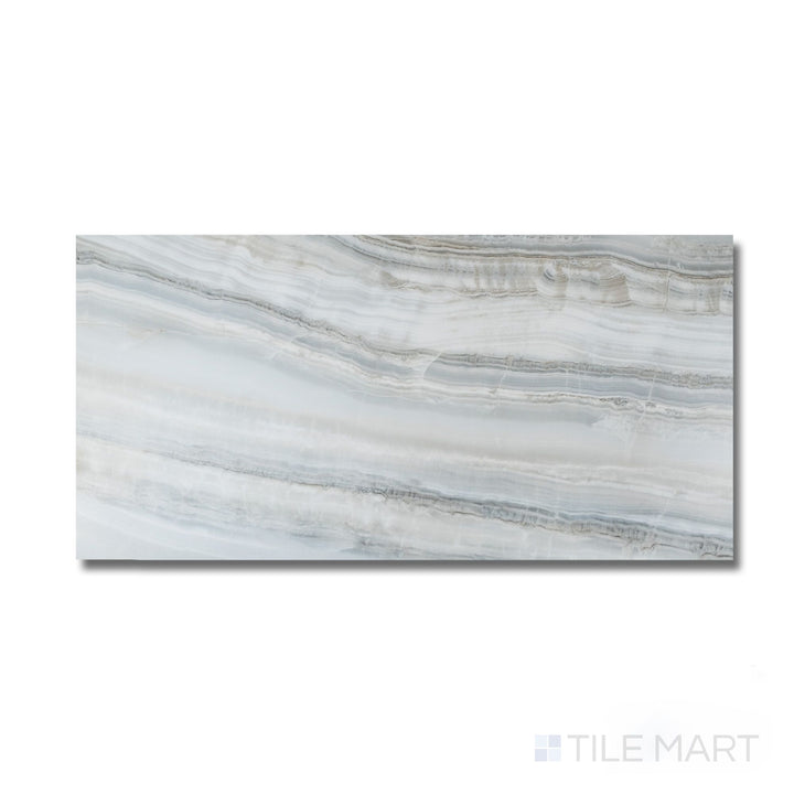 Venus 3D Azul 24X48 Honed Porcelain Tile