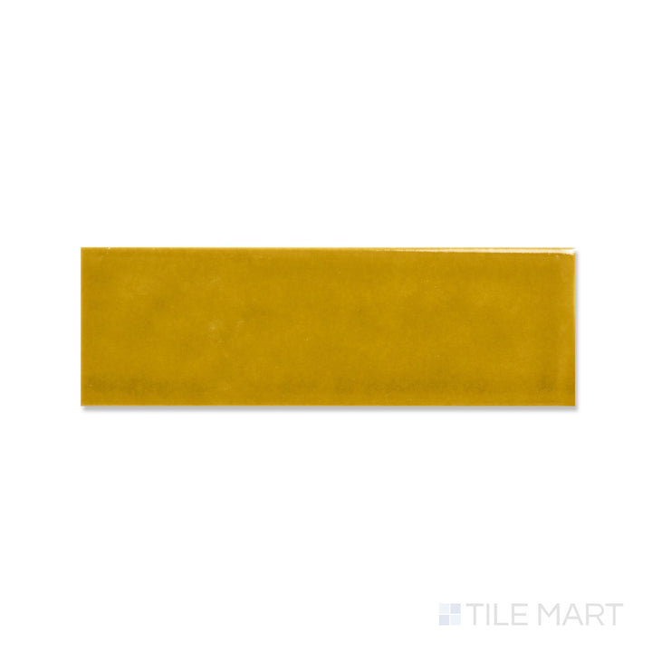 Amarcord Miele 2X6 Glossy Porcelain Subway Tile