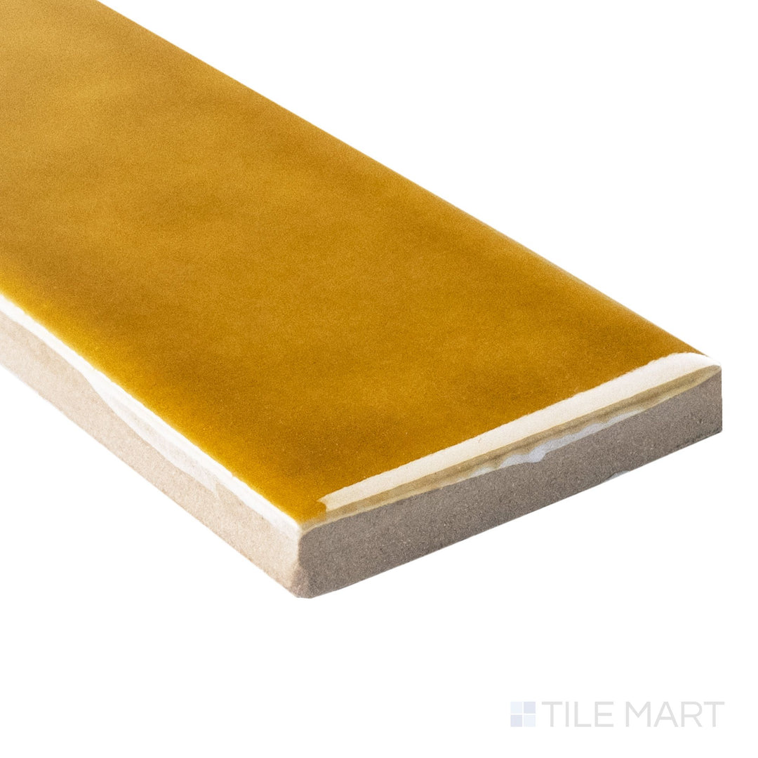 Amarcord Miele 2X6 Glossy Porcelain Subway Tile