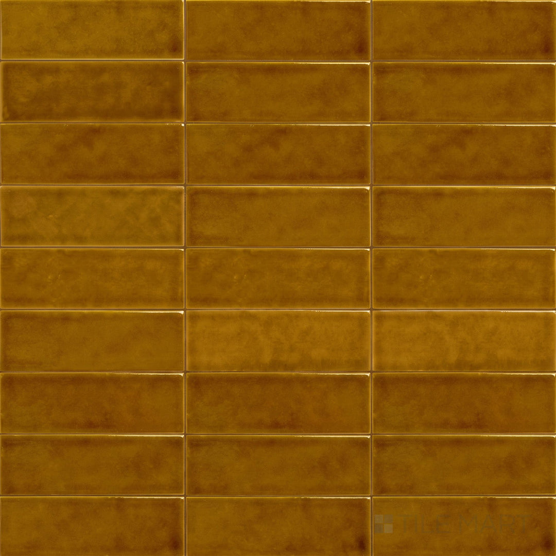 Amarcord Ambra 2X6 Glossy Porcelain Subway Tile