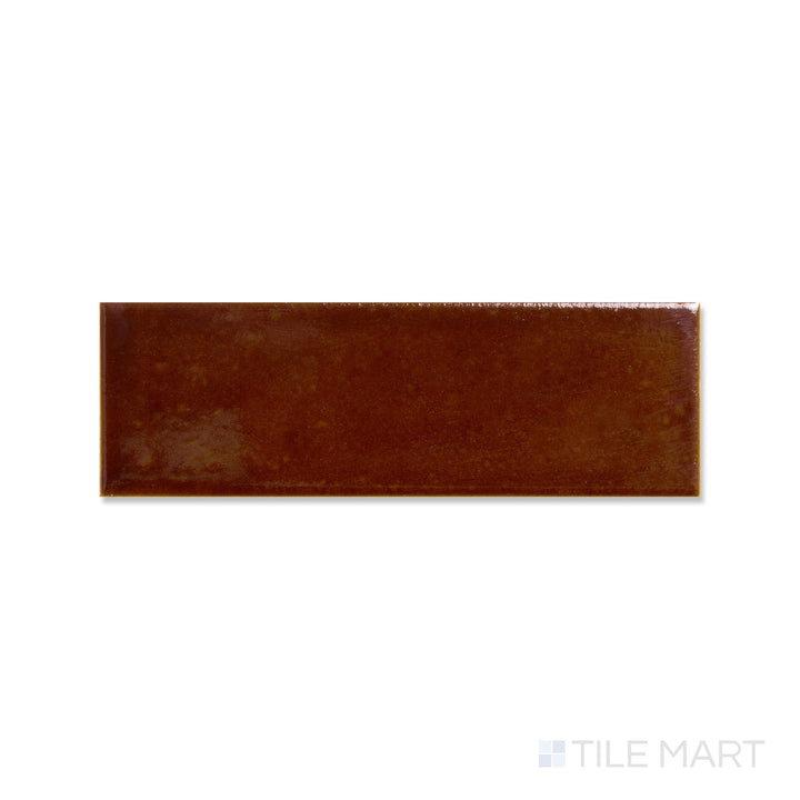 Amarcord Mogano 2X6 Glossy Porcelain Subway Tile