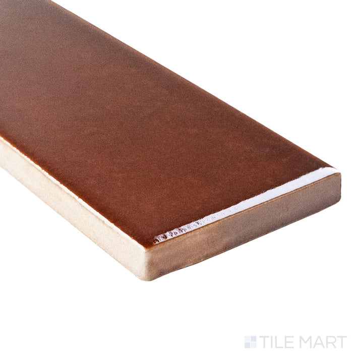 Amarcord Mogano 2X6 Glossy Porcelain Subway Tile