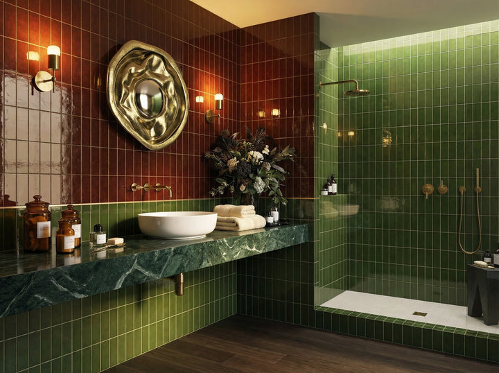 Amarcord Bosco 2X6 Glossy Porcelain Subway Tile