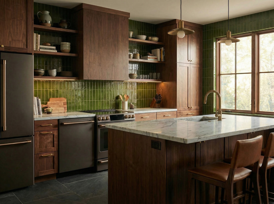 Amarcord Bosco 2X6 Glossy Porcelain Subway Tile
