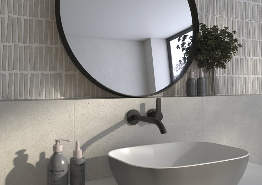 Bars Bone 16X48 Matte Porcelain 3D Decorative Panel