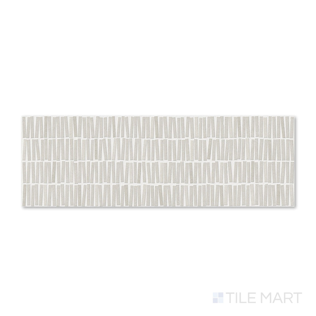 Bars Bone 16X48 Matte Porcelain 3D Decorative Panel