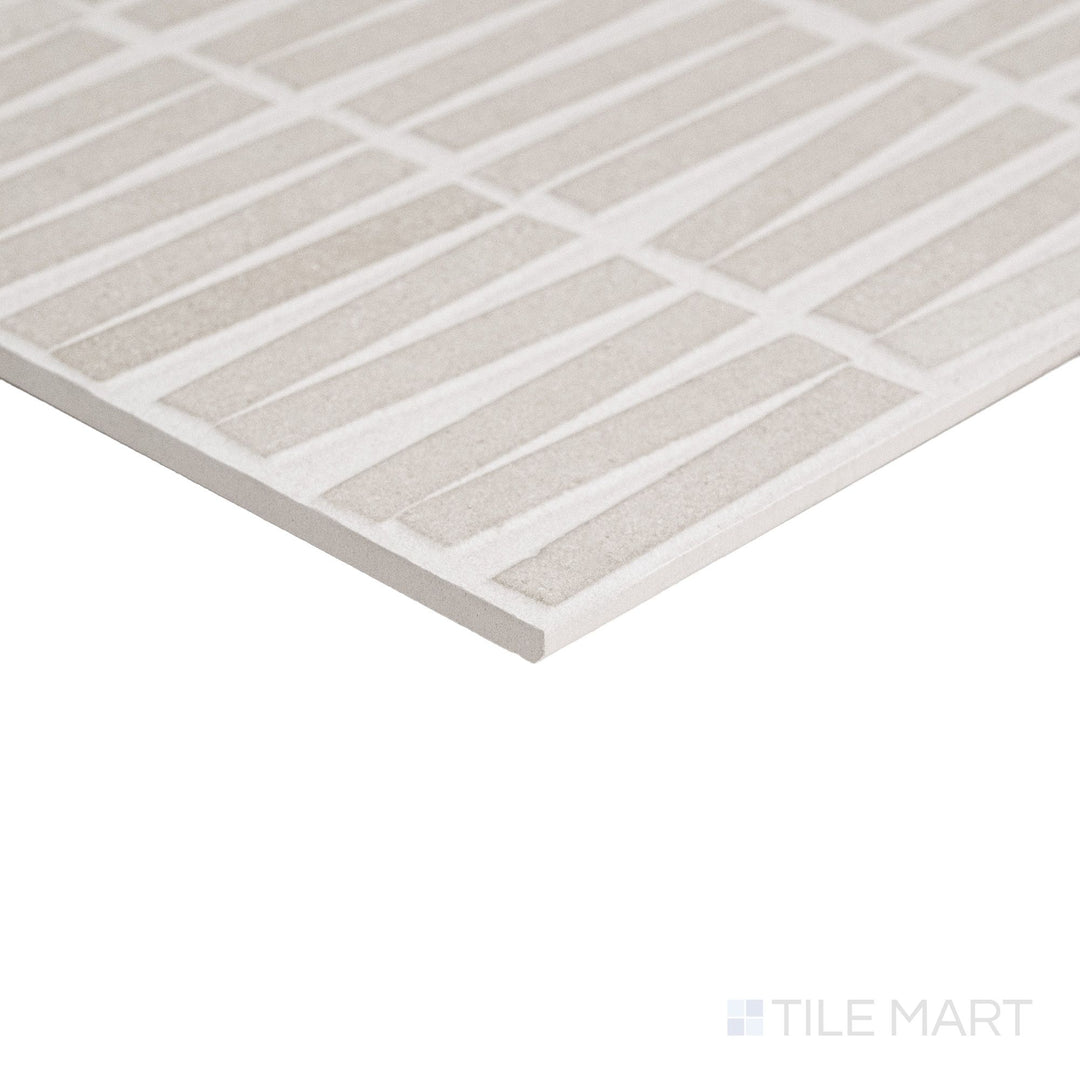 Bars Sand 16X48 Matte Porcelain 3D Decorative Panel
