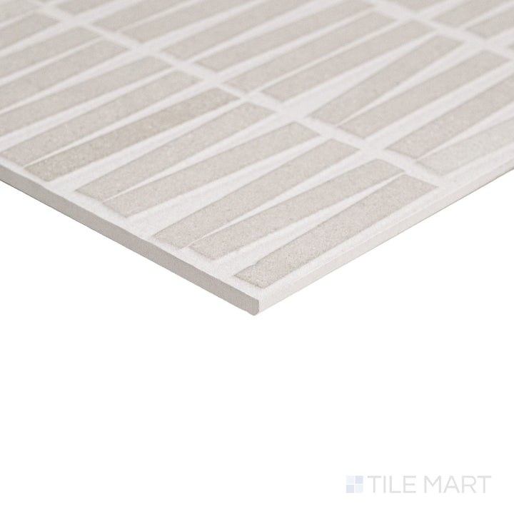 Bars Sand 16X48 Matte Porcelain 3D Decorative Panel