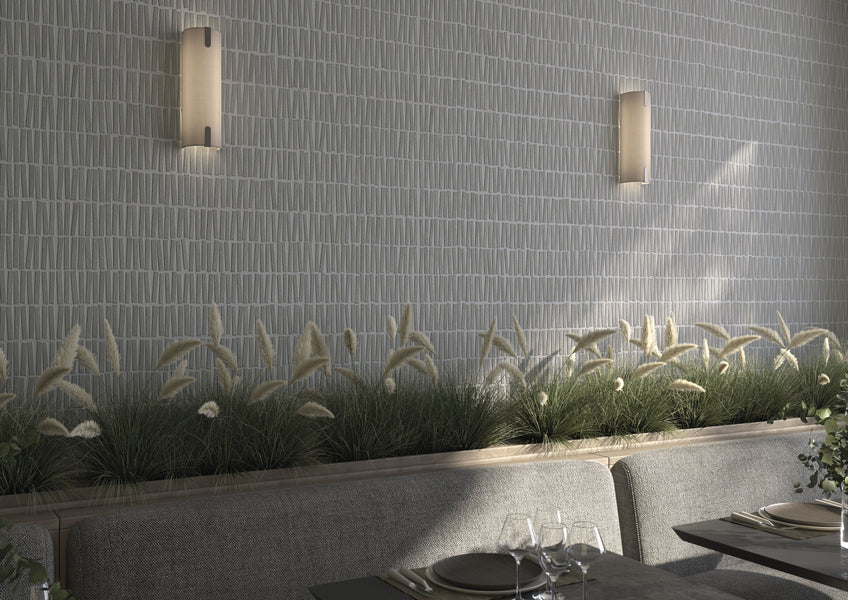 Bars Bone 16X48 Matte Porcelain 3D Decorative Panel