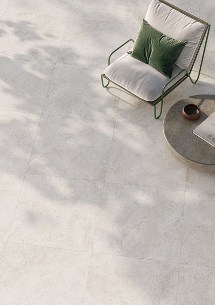 Kave Plisse 3D Deco Ivory 24X48 Matte Porcelain Tile