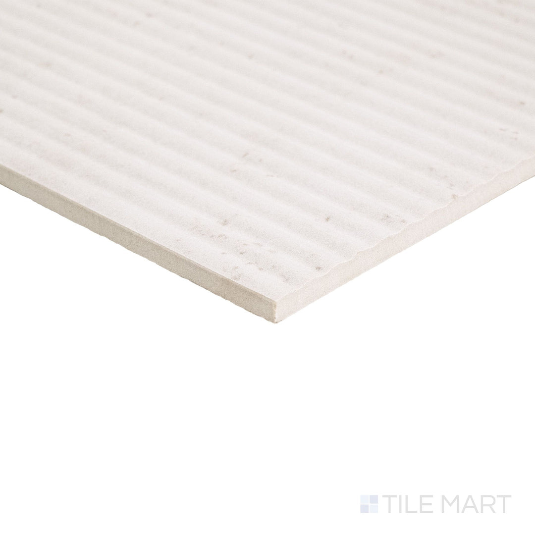 Kave Plisse 3D Deco Light 24X48 Matte Porcelain Tile