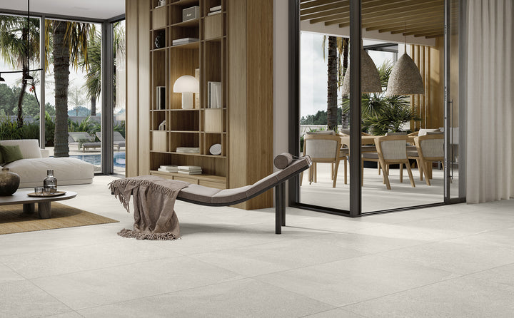Landscape Pavers New England White 24X48 Grip Porcelain