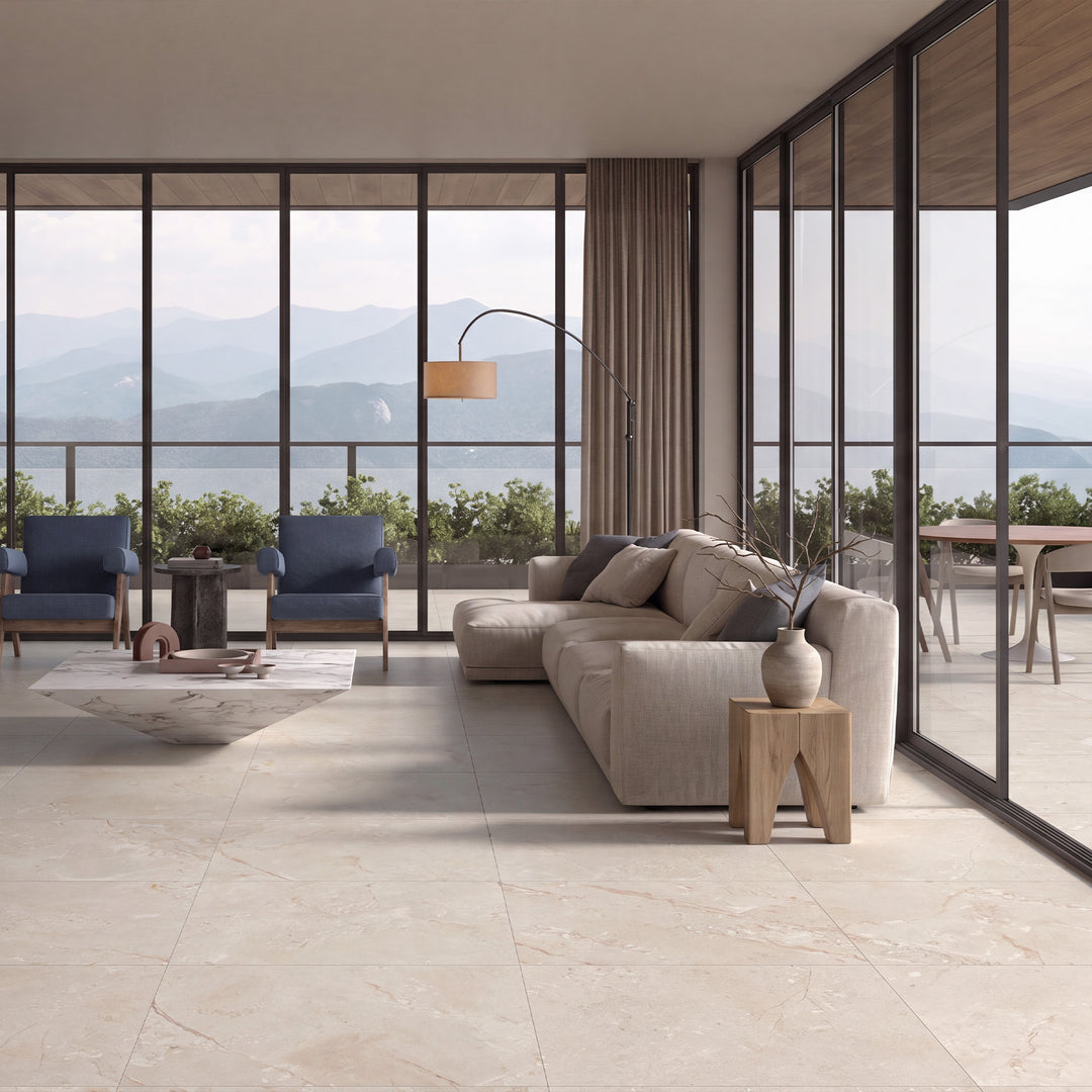 Landscape Pavers Moondance White 24X48 Grip Porcelain