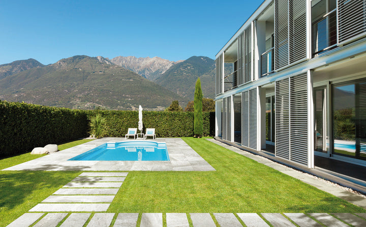 Landscape Pavers Quartz White 24X48 Grip Porcelain