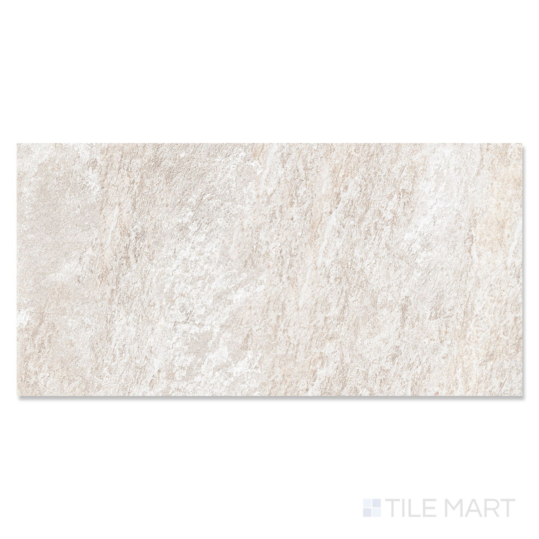 Landscape Pavers Quartz White 24X48 Grip Porcelain