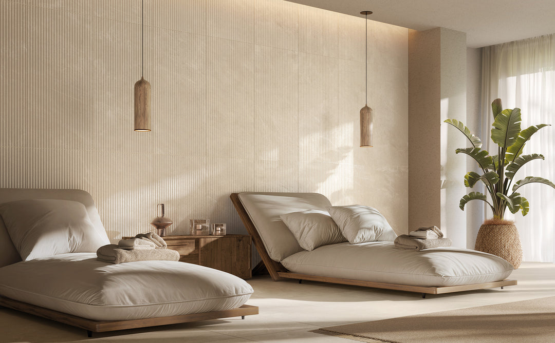 Motley Linea Waves Monterey 24X48 Matte Porcelain Tile