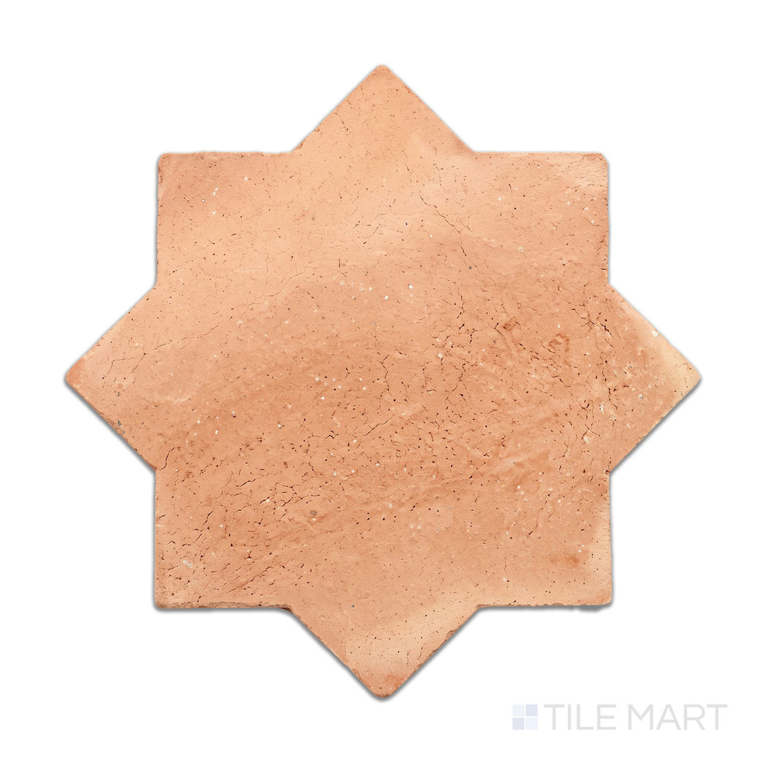 Saltillo 6X6 Star Natural Terracotta Paver