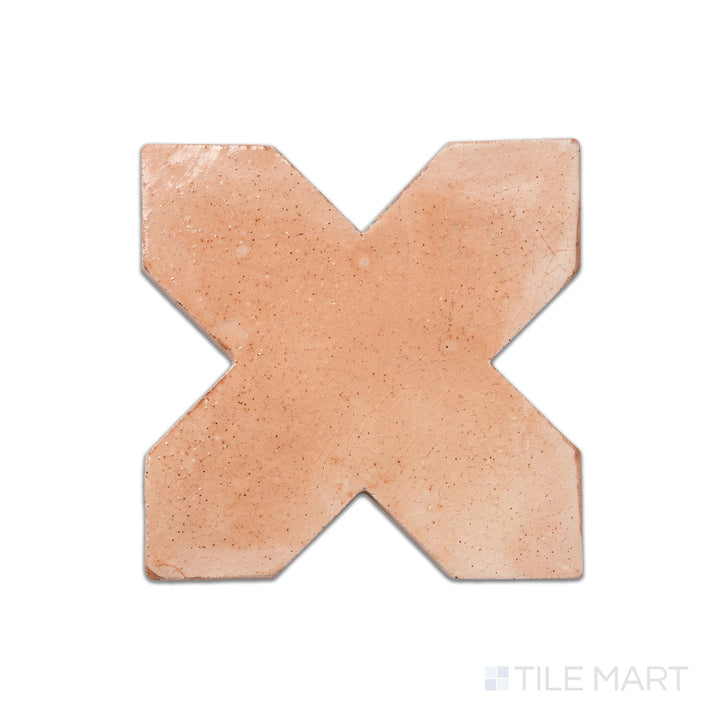 Saltillo 6X6 Cross Natural Terracotta Paver