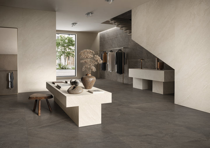 Pietra Di Orosei Grigio Bruciato 24X48 Matte Porcelain Tile