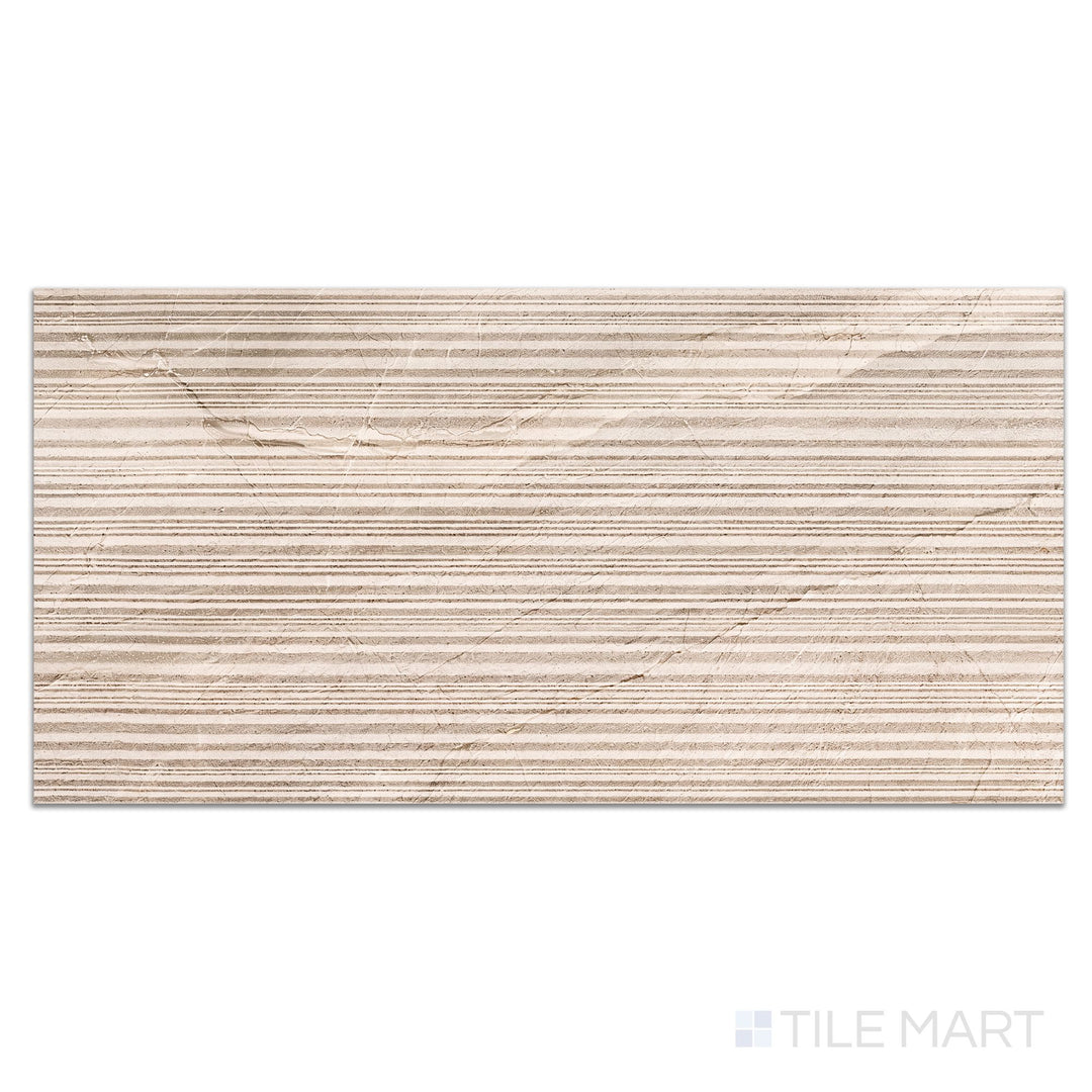Pietra Di Orosei Perla 3D Deco 24X48 Matte Porcelain Tile