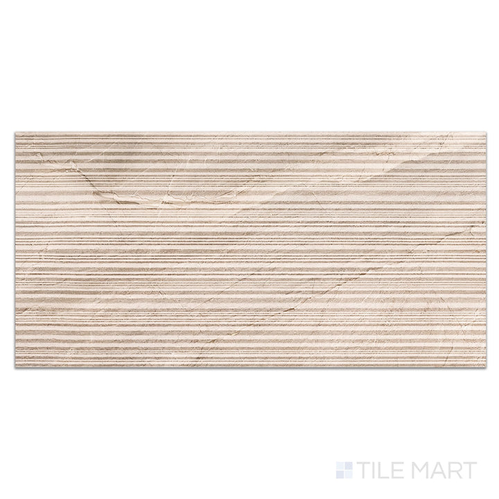 Pietra Di Orosei Perla 3D Deco 24X48 Matte Porcelain Tile