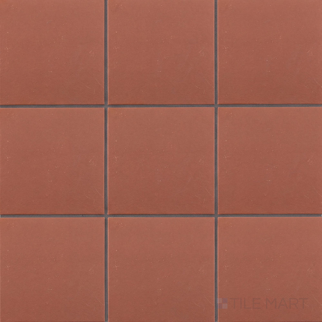 Quarry Max Red 6X6 Natural Ceramic Tile