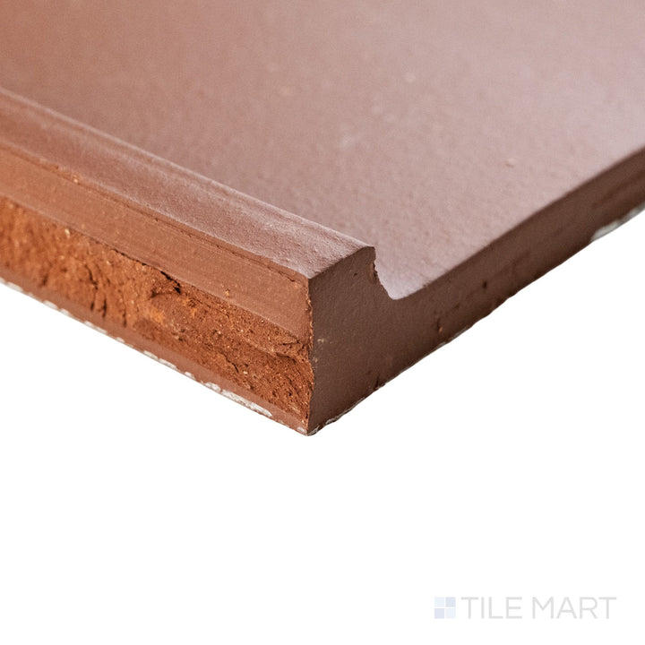 Quarry Max Red 6X6.4 Natural Ceramic Cove Base
