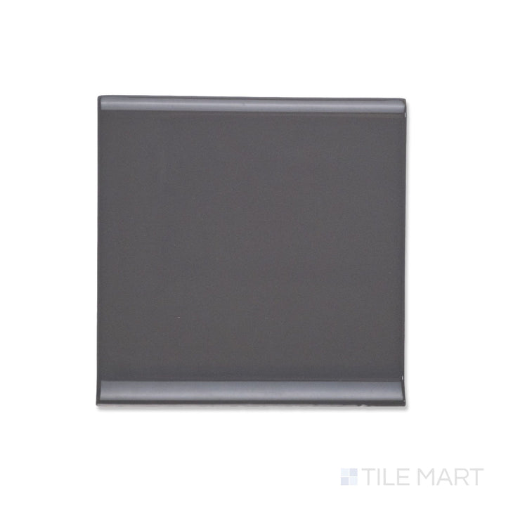 Sanitary Cove Base Dark Gray 6X6 Glossy Ceramic