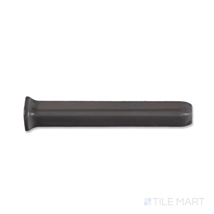 Sanitary Cove Base Dark Gray 1X6 Glossy Ceramic Outside Corner