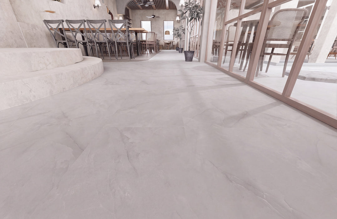 Roma Dozza White 24X48 Matte Porcelain Tile