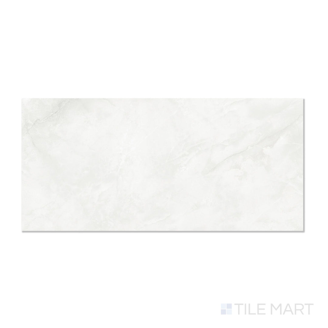 Roma Dozza White 24X48 Matte Porcelain Tile