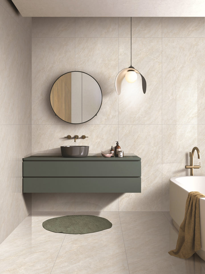 Roma Gardenia Quarzo 24X48 Polished Porcelain Tile