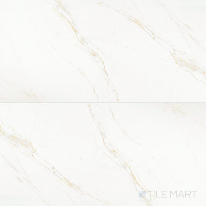 Roma Calacatta Rome  24X48 Polished Porcelain Tile