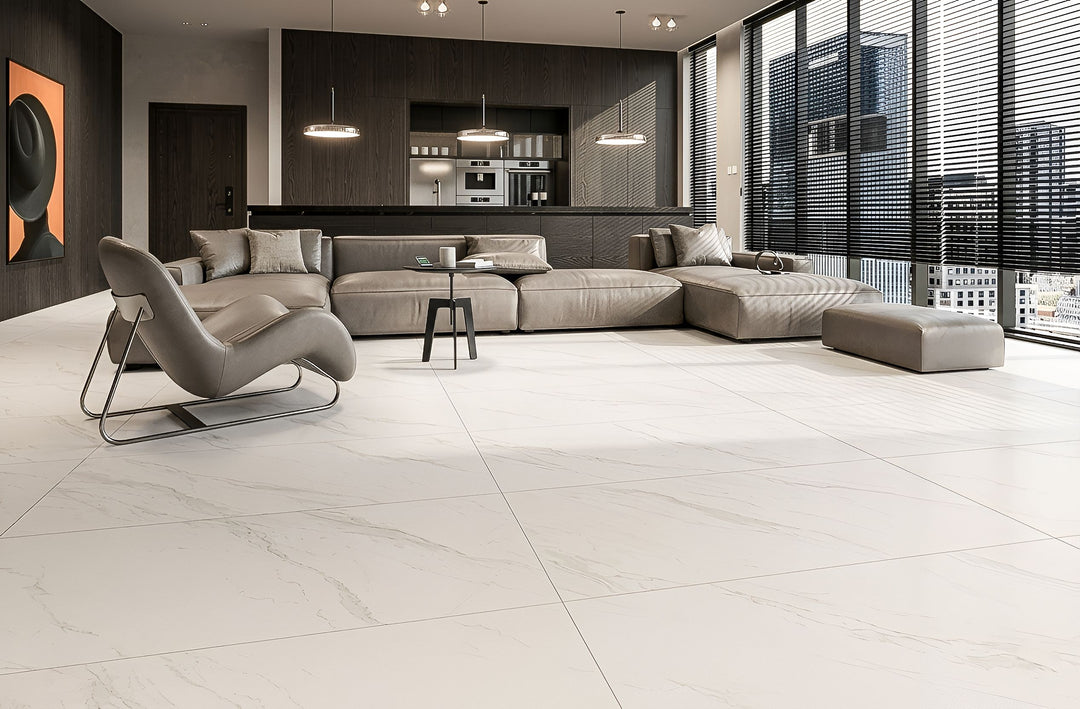 Roma Calacatta Rome 24X48 Matte Porcelain Tile