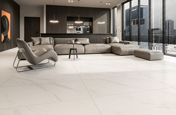 Roma Calacatta Rome 24X48 Matte Porcelain Tile