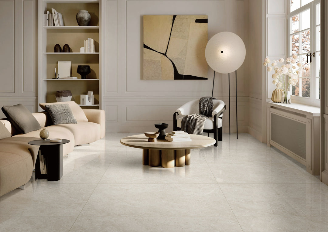 Roma Florence Beige 24X48 Polished Porcelain Tile
