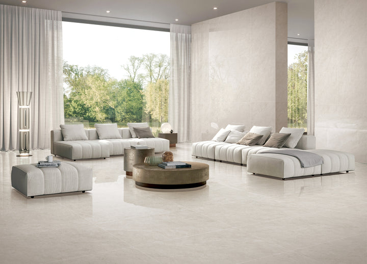 Roma Asleth Beige 24X48 Polished Porcelain Tile
