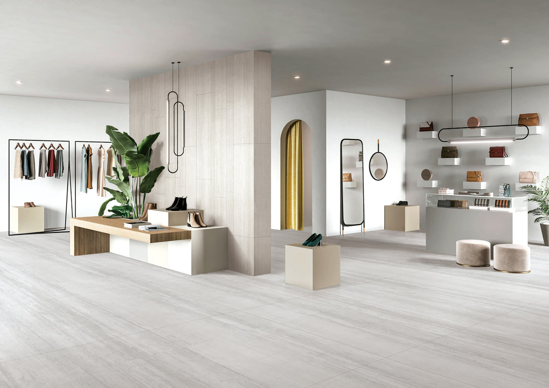 Roma Arcadia Gris Claro 24X48 Matte Porcelain Tile