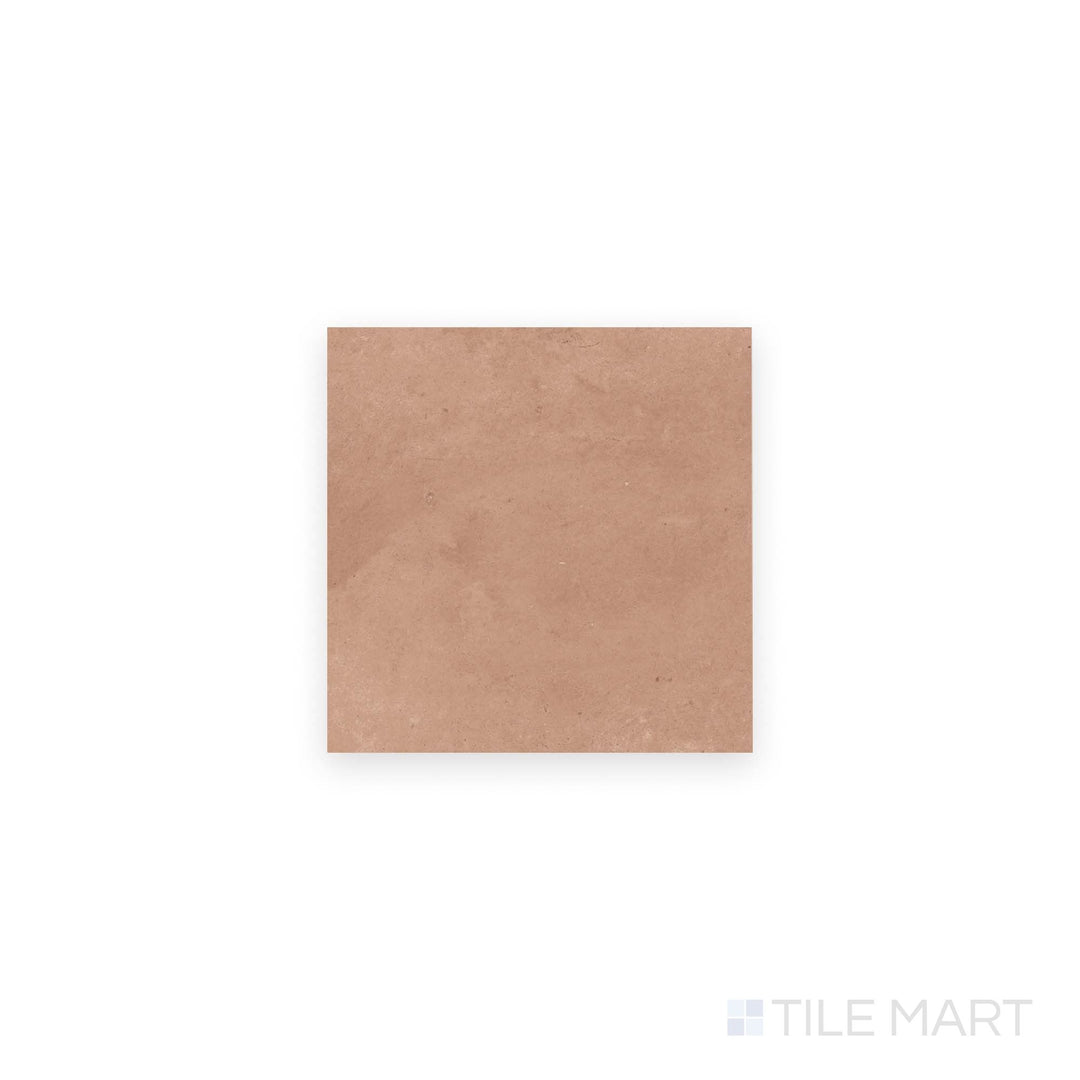 Tile face view of Amuri Cotto 8x8 Matte Porcelain Tile showing rich terracotta hues and a classic square format with a matte finish.