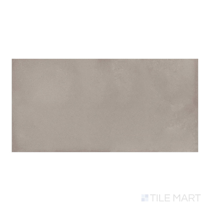 Flat lay of Amuri Grigio 24x48 Matte Porcelain Tile featuring a sleek gray color and soft matte finish, ideal for clean, contemporary designs.