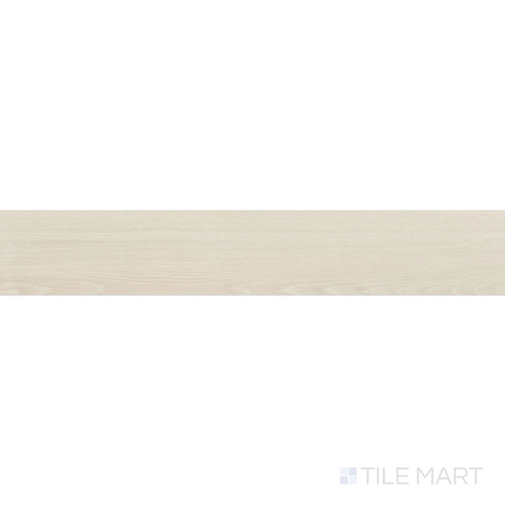 Plan view of Caila Rectified Maple 8x48 Matte Porcelain Tile with soft maple coloring, wood-like texture, and matte finish in an elongated format.