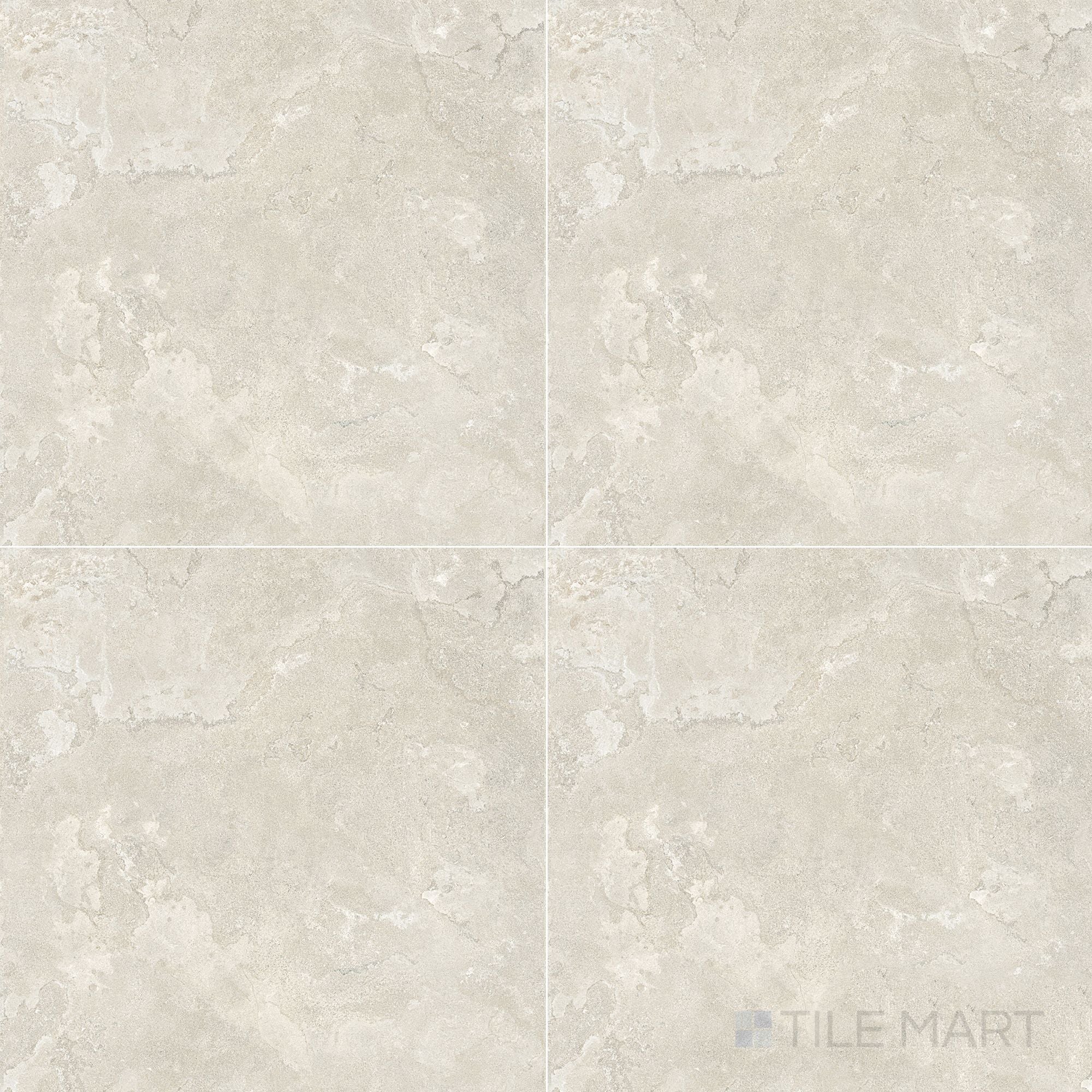 Dorset Cross Cut Bianco 24X24 Matte Porcelain Tile | Tilemart