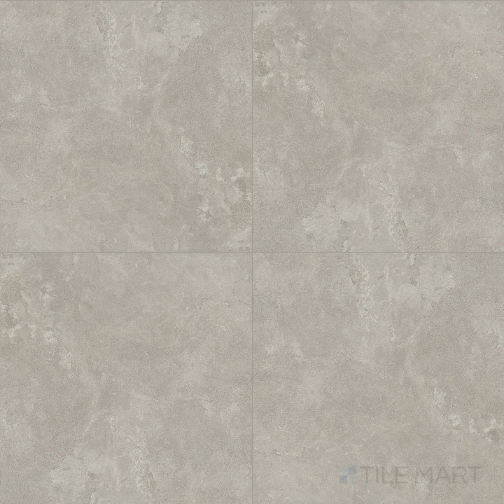 Surface view of Dorset Cross Cut Cenere 24x24 Matte Porcelain Tile with a cool gray palette, natural stone look, and refined matte finish perfect for sleek design settings.