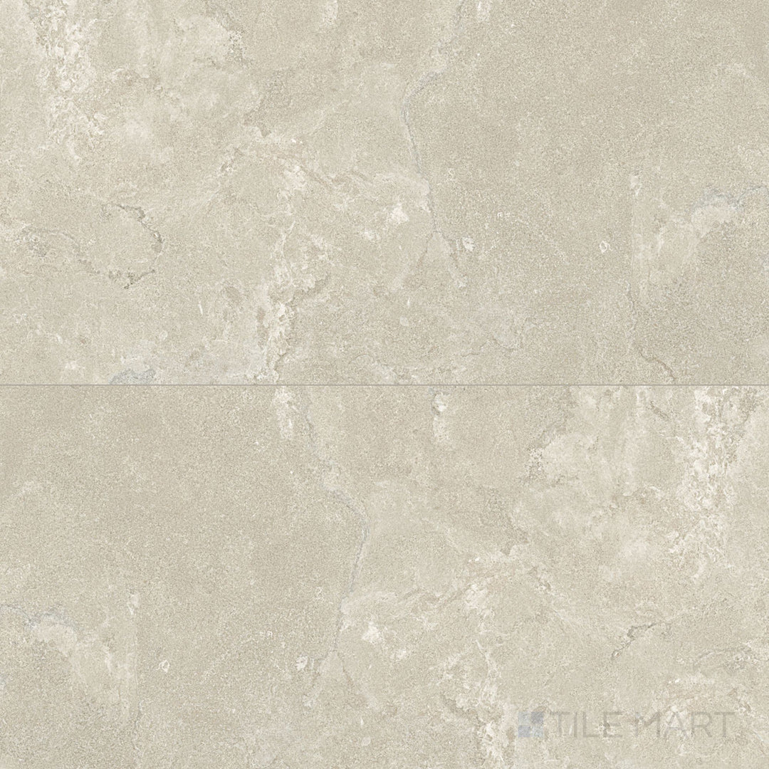 Full view of Dorset R11 Beige 24x48 Textured Porcelain Tile highlighting warm beige color, anti-slip surface texture, and durable porcelain body for high-traffic environments.